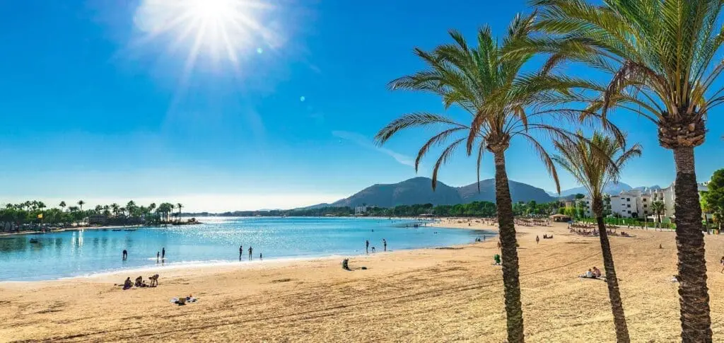 Alcudia in Mallorca with Palmallorca