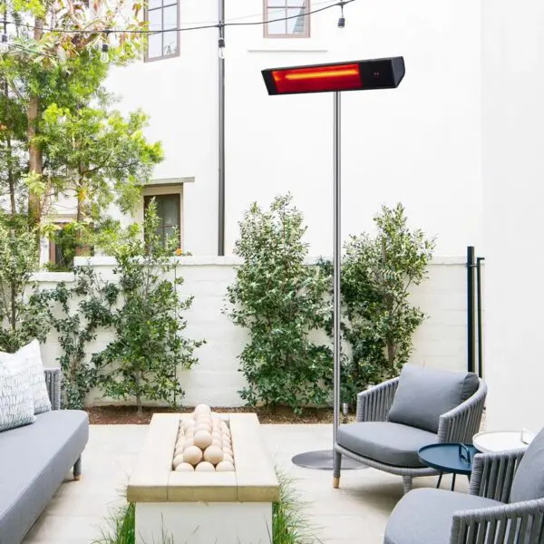 Infrared Wifi Outdoor Short-wave Pedestal Radiator Ir-a Power 2000w Made Of Stainless Steel Anodized Aluminum And Glass Ceramic. 3 Power Levels 100%, 66 33nngle Of Adjustment 0°, 15° And 30 Protection Ip65 - Image 7