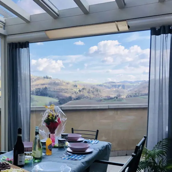 Outdoor Infrared Radiator A7 Ir-c , Far Infrared With No Light Emission. Heating Element Made Of Extruded Aluminium Alloy, Ceramic Infrared Painting 1500w Waterproof Ip65, Suitable For Outdoor Dust And Rain. - Image 7