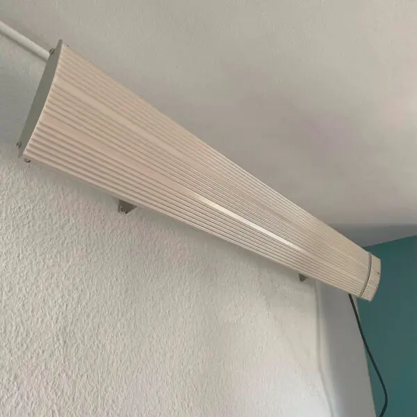 A7 Series Ir-c Far Infrared Outdoor Radiator No Light Emission. Heating Element Made Of Extruded Aluminium Alloy, Ceramic Infrared Painting 1800w Waterproof Ip65, Suitable For Outdoor Dust And Rain. - Image 2