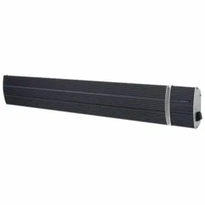 Outdoor Infrared Heater A7 Ir-c , 1500 w Long-wave Infrared With No Light Emission. Heating Element Made Of Extruded Aluminum Alloy, Ceramic Coating Black Water-proof Ip65, Suitable For Dust And Rain Outdoors
