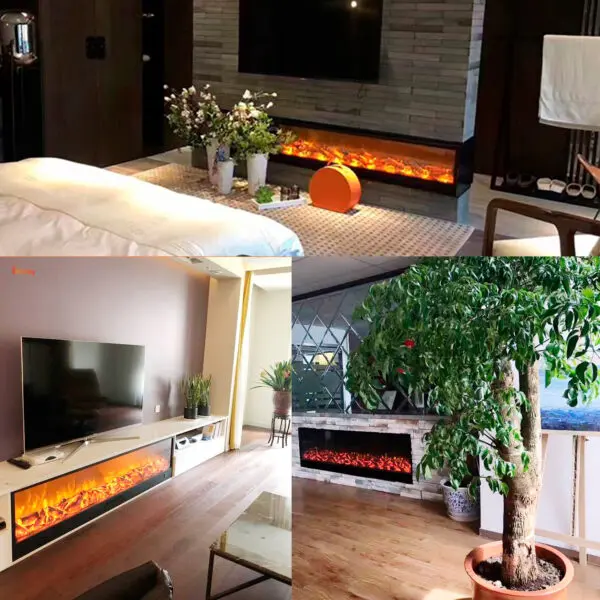 Modern Fireplace 180CM | SINED - Image 2