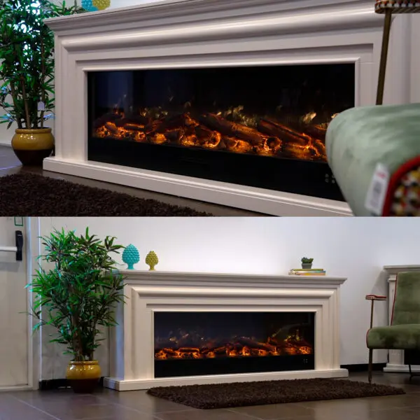 Modern Fireplace 180CM | SINED - Image 4