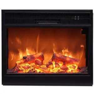 Panarea Model Electric Fireplace Insert. Built-in Electric Burner Also For Existing Fireplaces. Heating Power 1500w With Remote Control Included. In Fact, It Can Also Be Used With Only Flame Effect Even In Summer.