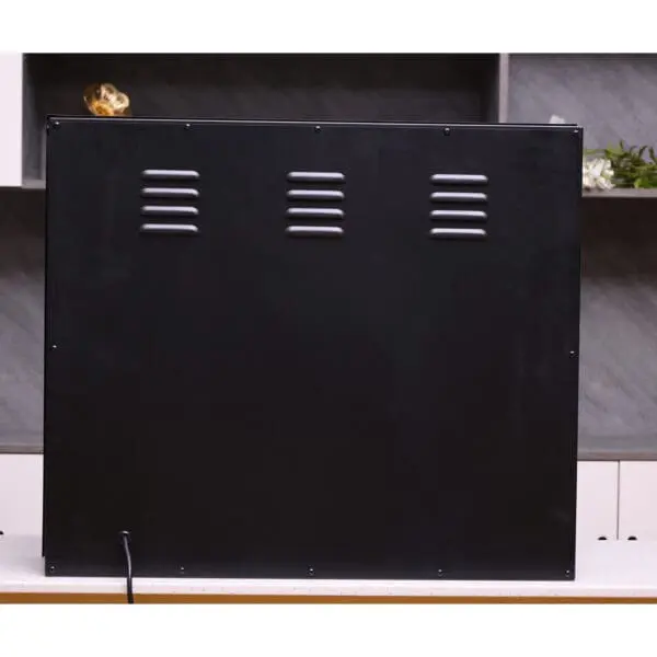 Panarea Model Electric Fireplace Insert. Built-in Electric Burner Also For Existing Fireplaces. Heating Power 1500w With Remote Control Included. In Fact, It Can Also Be Used With Only Flame Effect Even In Summer. - Image 4