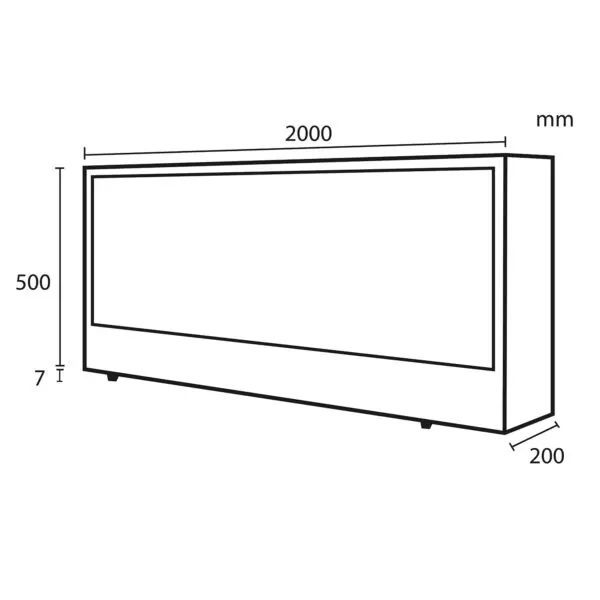 Efficient Fireplace 1500W | SINED - Image 10