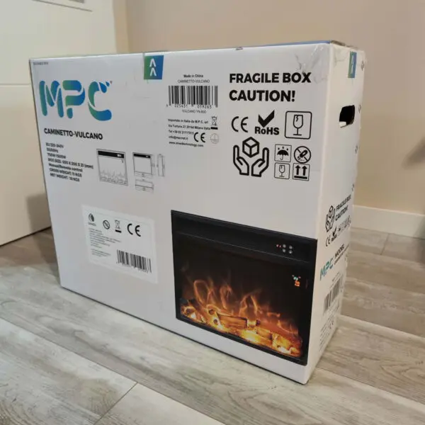 Elegant Fireplace 1500W | SINED - Image 9