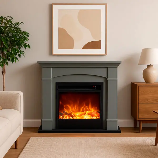 Modern Fireplace 1500W | SINED - Image 5