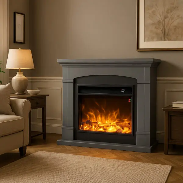 Modern Fireplace 1500W | SINED - Image 10