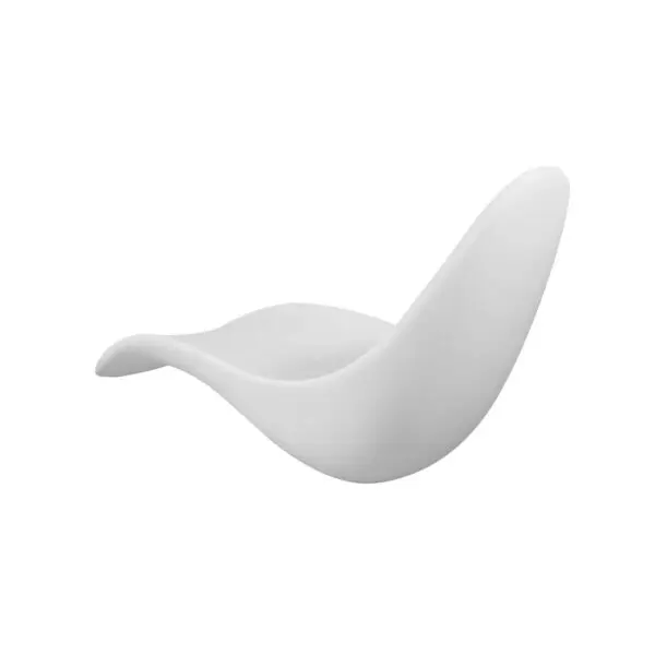 Chaise Longue Sirio Lounge Chair White Color. Entirely Made Of High Quality Pe, Modern, Luxury Item, Water Resistant. Great For Indoor And Outdoor Use. Very Uv Resistant Recyclable. Dimensions 178x62x91 Cm. - Image 3