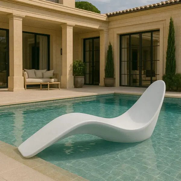 Luxury Pool Lounger for the Pool and the Lawn 91CM | SINED - Image 7