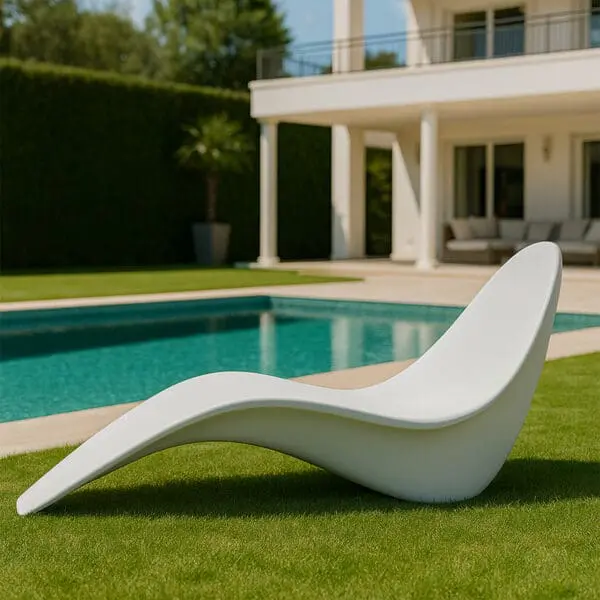 Luxury Pool Lounger for the Pool and the Lawn 91CM | SINED - Image 10