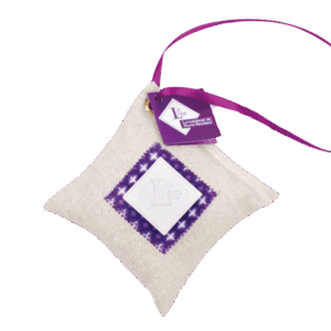 Pillow with Lavandin, 40grs. with difuser plate for oil