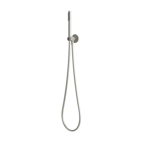 SINED Muro Levante kit with hand shower, hose and wall bracket, all made of high quality 316L stainless steel, ideal for indoor and outdoor use, corrosion resistant, elegant design, guaranteed functionality and durability.
