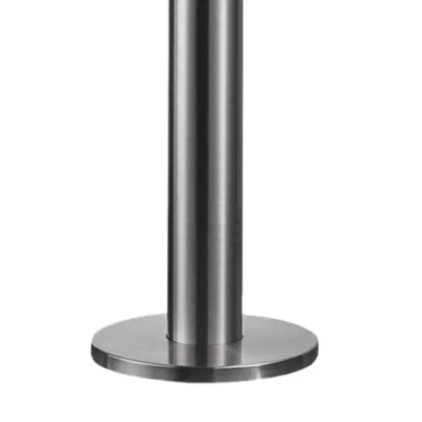Sined Bosa Outdoor and Indoor Shower in 316L Stainless Steel. 316L faucets. 6 cm diameter. Overhead and Diverter Shower with Hand Shower and Foot Wash. Hot and cold water connections through the floor. Height 229 cm. - Image 5