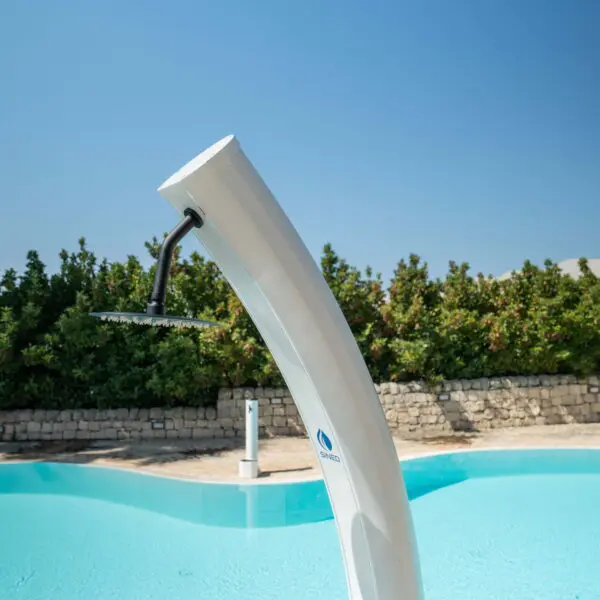 Modern XXL Outdoor Shower 20CM | SINED - Image 2