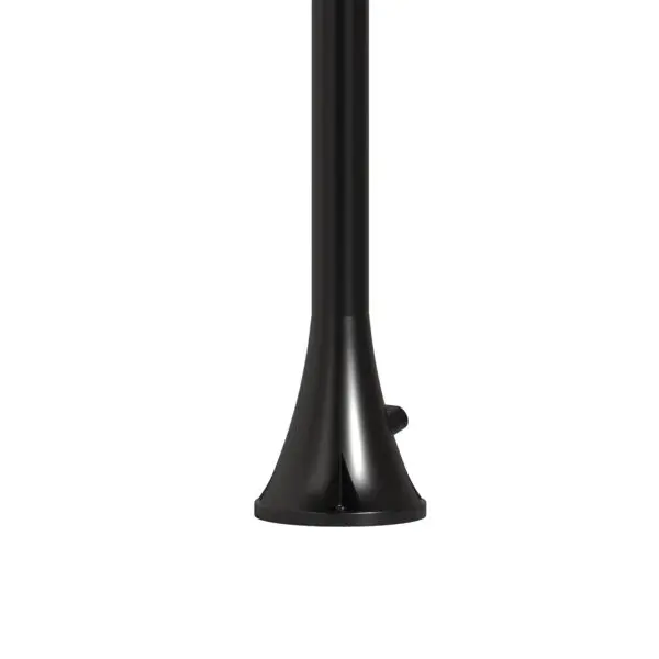 New Nautical Luna Stainless Steel Shower In Black, Ideal For Outdoor Use. For Gardens Or Pool Areas, It Offers a Refreshing Cold Water Spray That Is Resistant To Corrosion And Weathering. Durability, Elegance And Timeless Italian Design. - Image 3