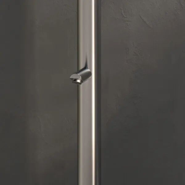 Olbia Inox: High Quality 316l Sined Nautical Steel Outdoor Shower, h 243.9cm, 6cm Diameter, With C-box System For Superior Stability. Ideal For Marine Environments, Gardens, Swimming Pools. Elegant Design, Integrated Mixer, Corrosion Resistant. - Image 3