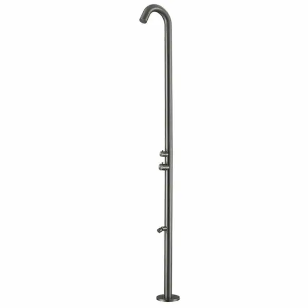 Quartu Shower Gunmetal Steel Aisi Inox 316L. Shower