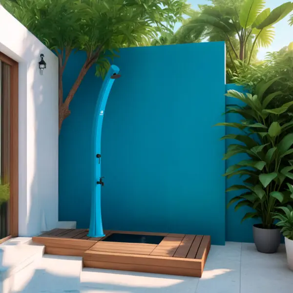 Luxury Stylish Outdoor Shower 226CM | SINED - Image 11