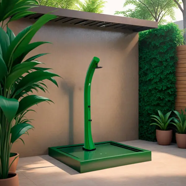 Modern Stylish Outdoor Shower 20CM | SINED - Image 11