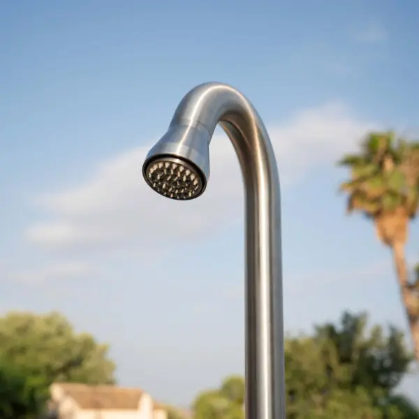 Elegant Outdoor Shower 316L | SINED - Image 2