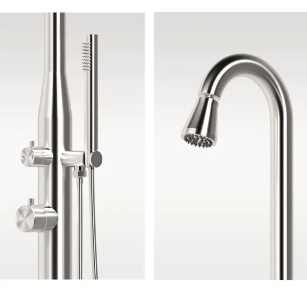Elegant Outdoor Shower 316L | SINED - Image 4