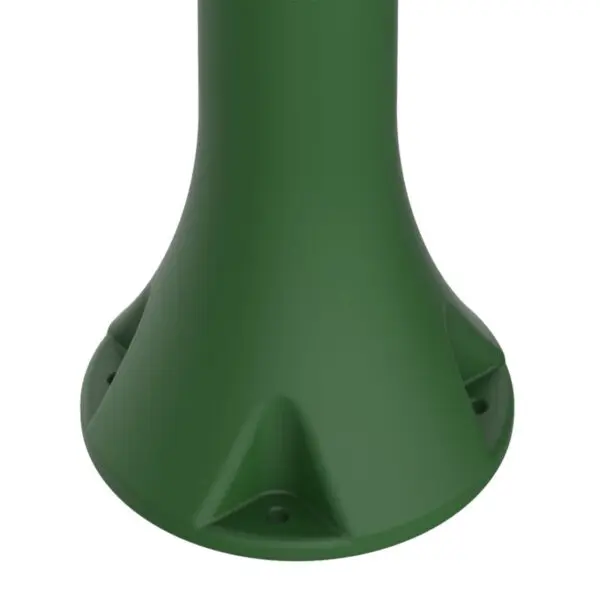 Green Garden Fountain With Side Water Connection Ideal For Watering The Garden Or Outdoor Spaces. Made Of High Resistance Polyethylene. Prearrangement For Garden Hose Quick Couplings Everything You Need For Easy Assembly - Image 4