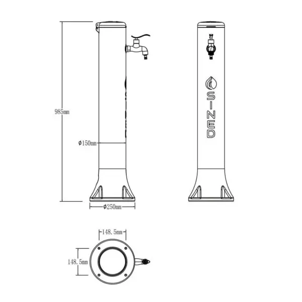 Stylish Fountain 15CM | SINED - Image 8