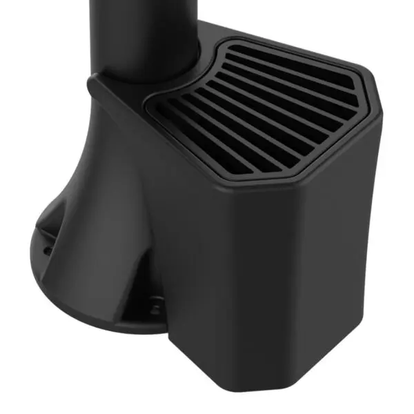 Kit Composed By Black Fountain And Bucket With 5 Liters Capacity And Cast Iron Grid To Collect Leaves. Made Of High Resistance Polyethylene. Predisposition For Garden Hose Quick Couplings Everything Needed For Easy Assembly. - Image 4