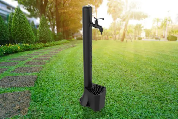 Kit Composed By Black Fountain And Bucket With 5 Liters Capacity And Cast Iron Grid To Collect Leaves. Made Of High Resistance Polyethylene. Predisposition For Garden Hose Quick Couplings Everything Needed For Easy Assembly. - Image 7