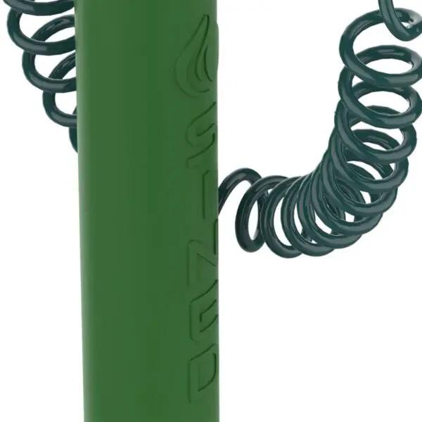 Green Garden Fountain And Bucket With 5 Liters Capacity, Cast Iron Grid For Leaves Collection. Lateral Water Connection. Kit Made In High Resistance Polyethylene. External Flexible Hose 7,5 Mt And Spray Gun With 8 Different Jets. - Image 3