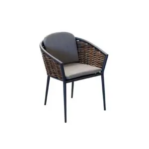 Experience elegance and durability with the sined asti garden chair, expertly crafted with a resilient aluminum frame and synthetic wicker, blending superior comfort with a sophisticated design, perfect for any indoor or outdoor space while maintaining ef