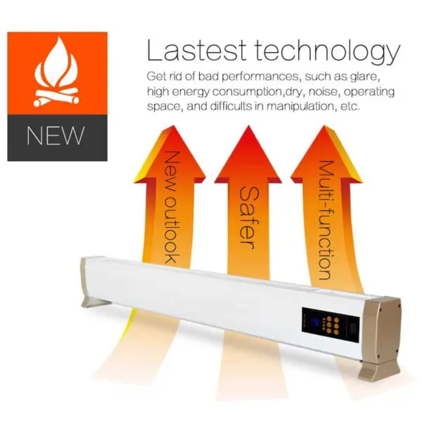 Durable Infrared Heater 2200W | SINED - Image 2