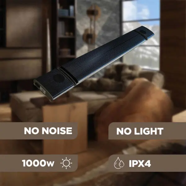 Durable Infrared Heater 1000W | SINED - Image 7