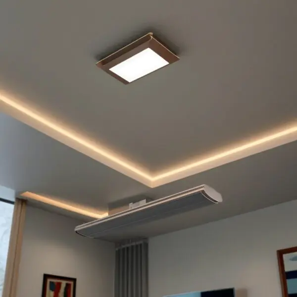Industrial Infrared Heater Aluminium Body For Indoor And Outdoor Use Power 4000w 380 v Industrial Infrared Panel Length 200 Cm Without Remote Control, Only For Direct Onoff System Installation Required Electrician - Image 2