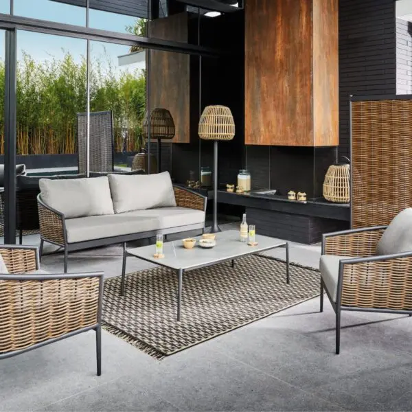 Durable Outdoor Lounge Set DIVANO ASTI | SINED - Image 3