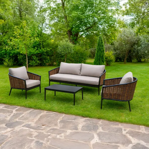Durable Outdoor Lounge Set DIVANO ASTI | SINED - Image 4