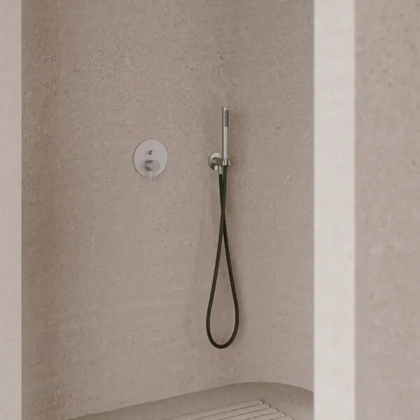 Elegant And Functional Wall-mounted Mixer Tap For Shower - Sined Levante In Stainless Steel: The Perfect Blend Of Style And Durability For Modern Bathrooms, Ensuring Exceptional Quality And Resistance For Both Private And Professional Spaces - a High-end - Image 3