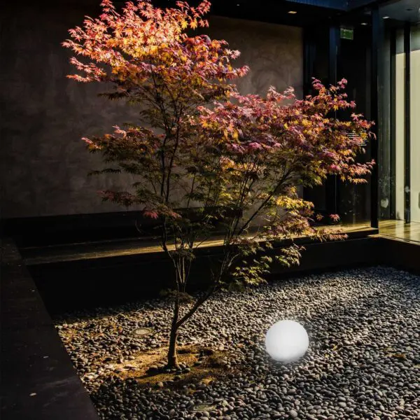 Sined Luminous Sphere Professional Waterproof For Hotel Restaurants Diameter 50 Cm Floor Lamp Equipped With Photovoltaic Panel And Led Light Interchangeable Colors Solar Sphere Made Of Polyethylene Lldpe Made In Italy Cold Light6000k - Image 8