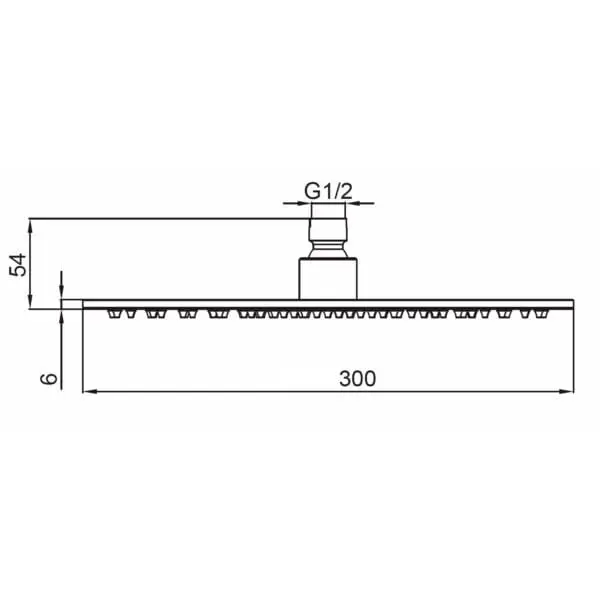 Premium Shower 30CM | SINED - Image 2