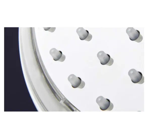 Round Rain Shower Head Diameter 240 Mm Shower Head With Infrared Sensor And Different Led Light Depending On The Water Temperature. Abs Body And Brass Connector 3 Functions Of The Jet Rain, Mist, Water Column - Image 4