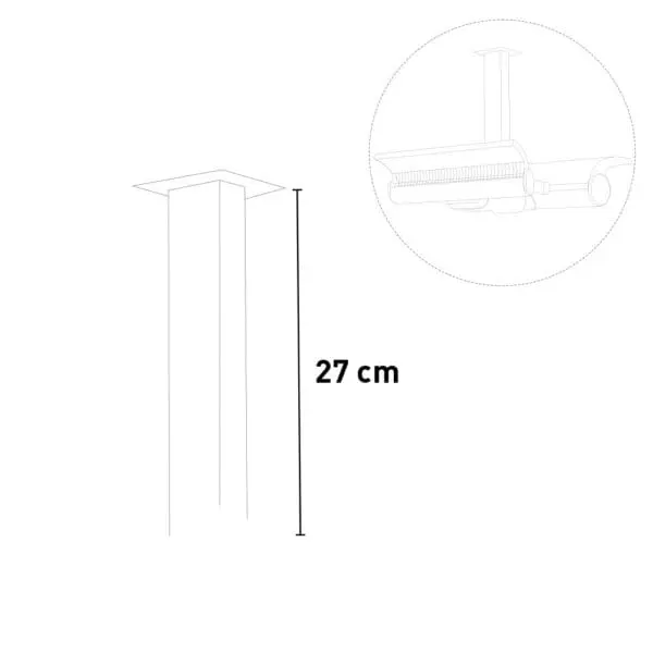 Brackets For Ceiling Mounting Of a Pair Of Wall Reflecting Eyelid Heaters. Heaters Are Not Included, But Must Be Purchased Separately. - Image 4
