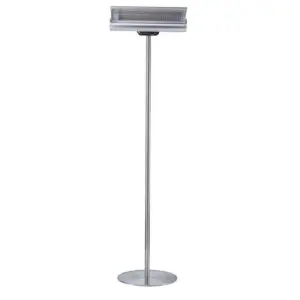 Short Wave Floor Heater Equipped With Reflective Curve Adjustable And Able To Concentrate Heat With Remote Control, Excellent Ir-a Floor Heat Diffuser. Total Power 2000 W. Protected Against Water Jets With Ip65.