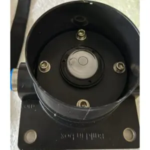 Cbox Shower-c-box Stainless Shower Quick Fixing System. Useful Replacement Accessory For Safe And Easy Installation Of Outdoor Stainless Showers With Hot-cold Water Connection.