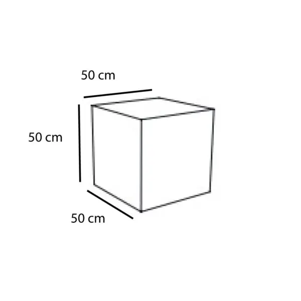 Luminous Coffee Table With Solar Panel And Solar Self-recharging Cuby Battery Made Of High Quality Polyethylene. It Recharges With Solar Energy. Stable And Safe In All Situations. Also Ideal As Indoor Or Outdoor Furniture. - Image 9