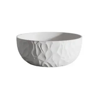 Discover the elegance of the Sined Zefiro Round White Bathtub - crafted from high-performance Seiko Hydroaluminite, this luxurious tub provides a warm, comfortable experience. Ideal for both private and professional settings, invest in style, durability,