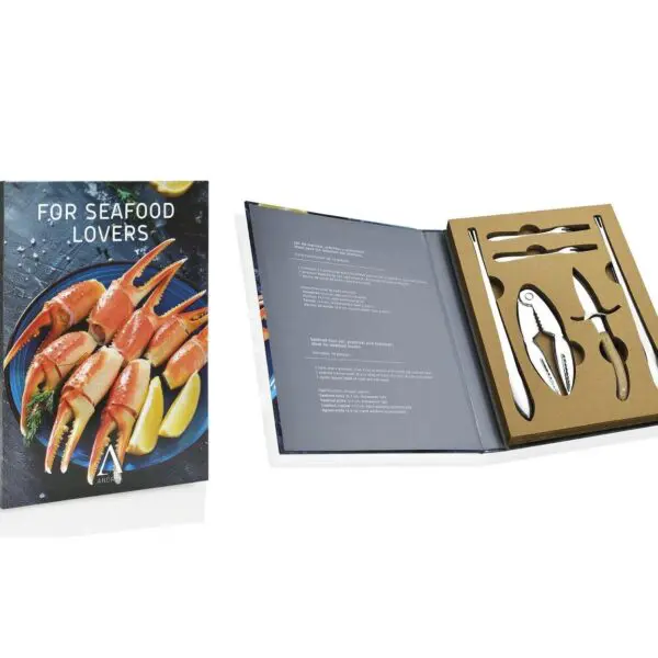 Seafood Lovers Cutlery Set – Elegant Inviting 10 pcs - Image 3