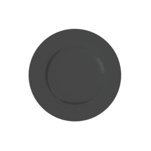 Elegant desert plate manufacture rock black 22cm – Luxury Tableware by V&B