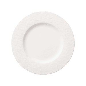 Elegant Dinner Plate 27cm manufacture rock blanc – Luxury Tableware by V&B